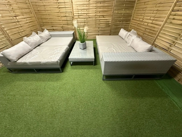 Zestaw ogrodowy wypoczynkowy outlet optigarden