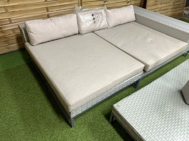 Zestaw ogrodowy wypoczynkowy outlet optigarden