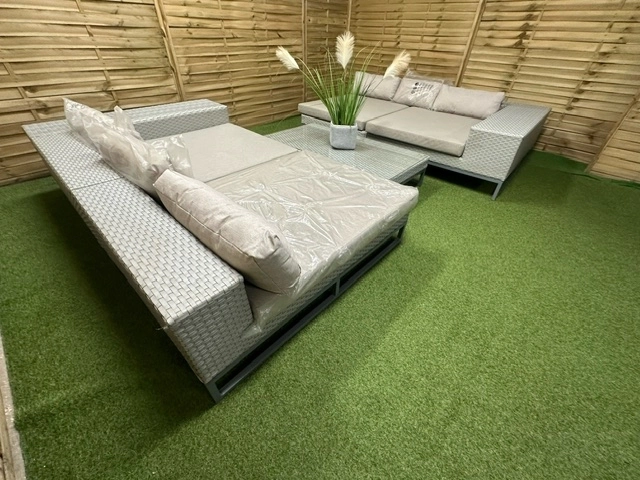 Zestaw ogrodowy wypoczynkowy outlet optigarden