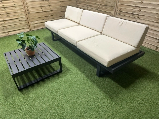 Meble ogrodowe rozkładane outletowe