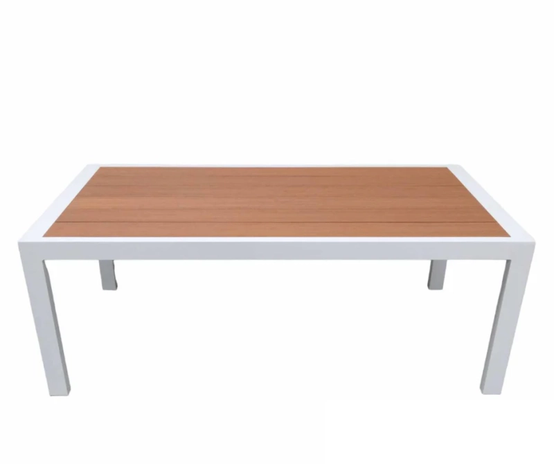 Stół rozkładany z aluminium  kolor, deska kompozytowa