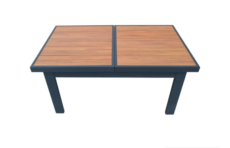 Stół rozkładany z aluminium  kolor, deska kompozytowa