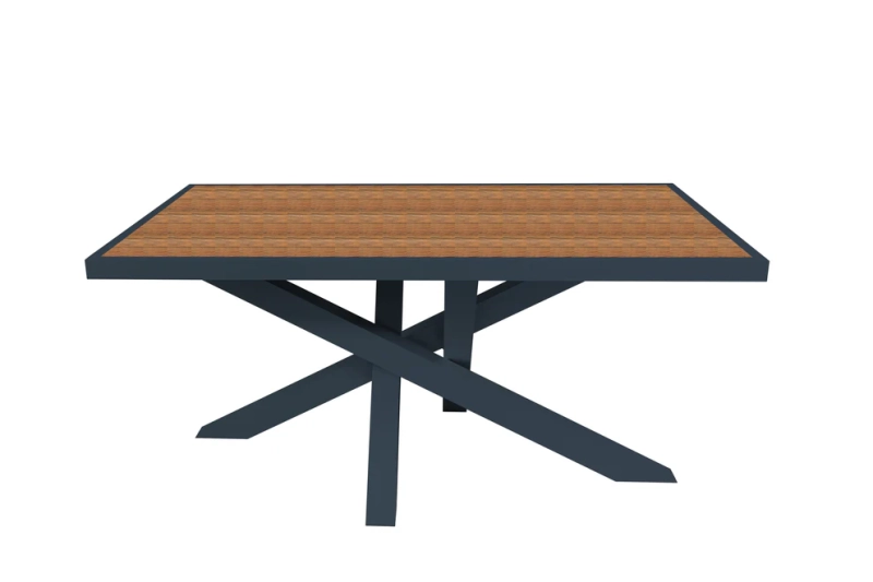 Stół aluminiowy personalizowany wybór blatu i ramy