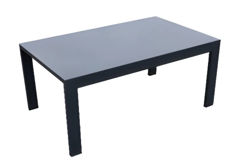 Stolik aluminiowy do ogrodu, tarasowy - prosty, personalizowany