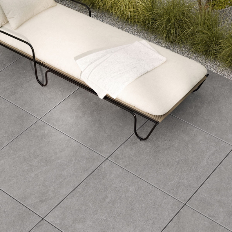 Płytka Zoya Ash Silver 80x80x2cm