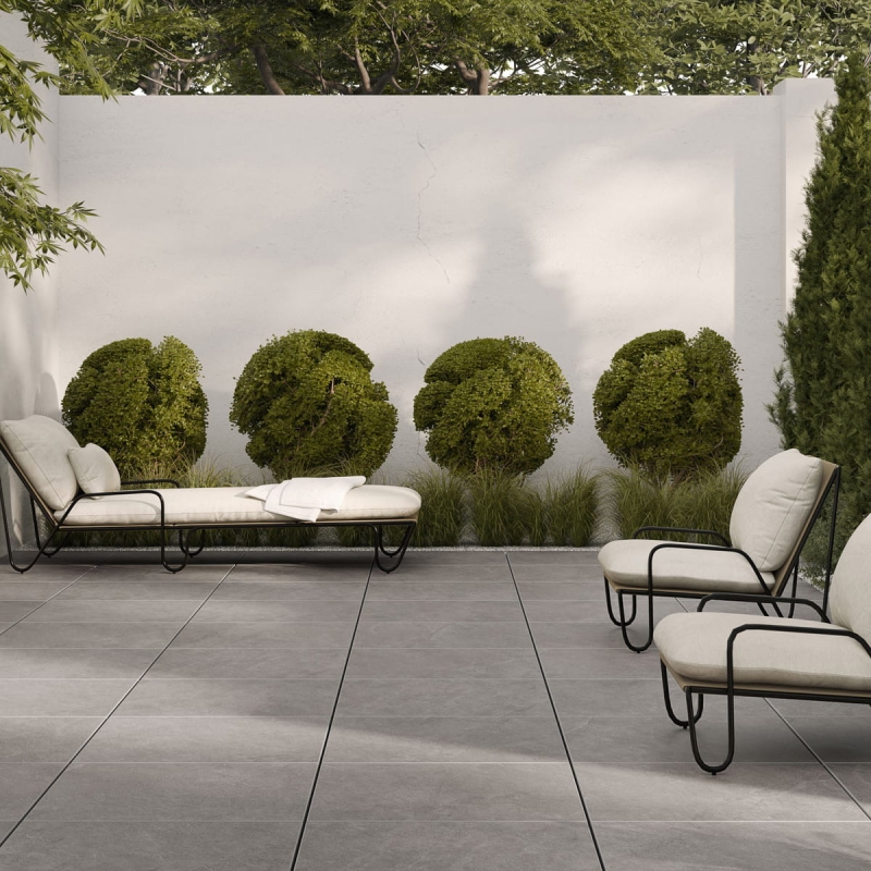 Płytka Zoya Ash Silver 80x80x2cm