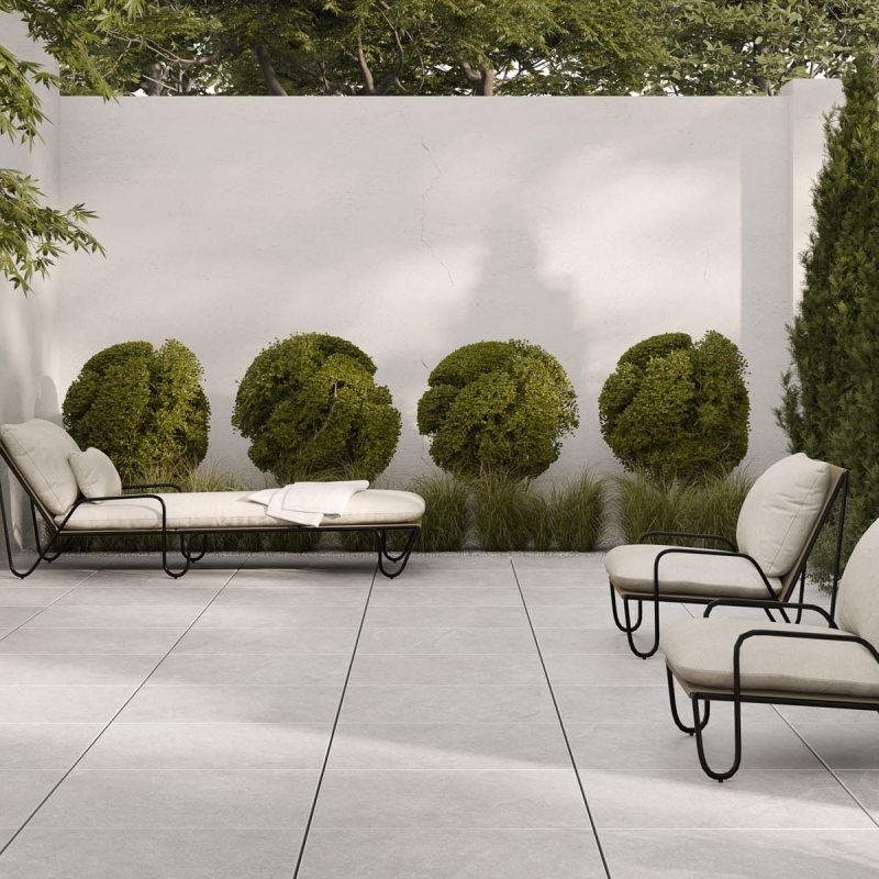 Płytka Zoya Ash White 80x80x2cm