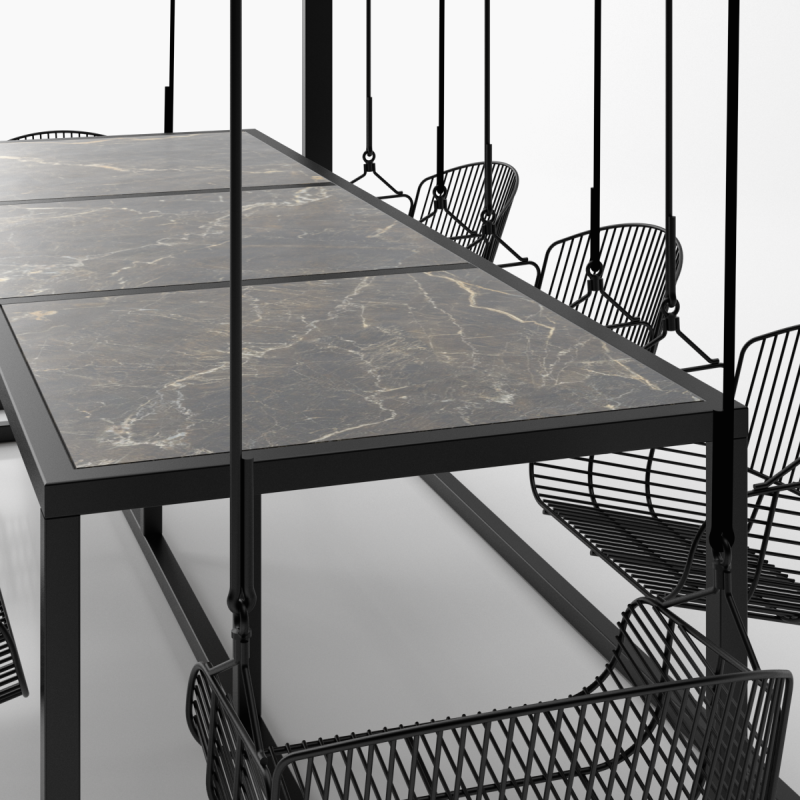 Swing table huśtawka na 8 osób