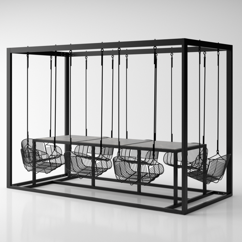 Swing table huśtawka na 8 osób