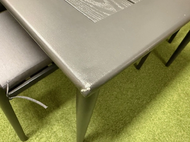 Stół z krzesłami na ogród 6 osobowy