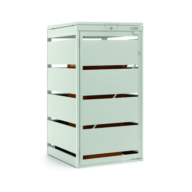 Zabudowa kosza 120L blacha ocynk kolor do wyboru