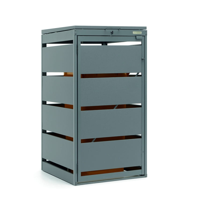 Zabudowa kosza 120L blacha ocynk kolor do wyboru