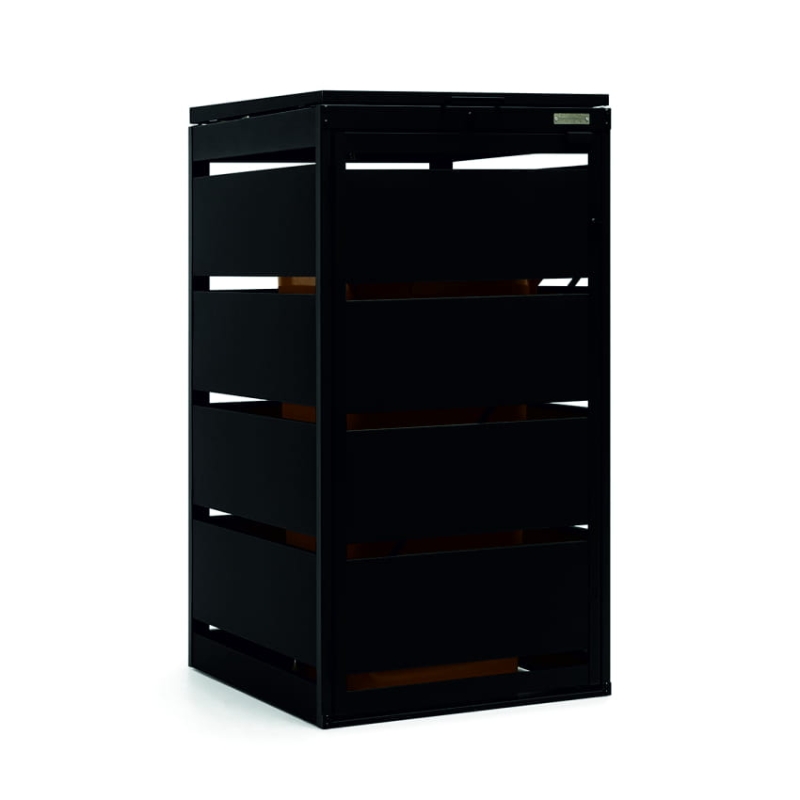 Zabudowa kosza 120L blacha ocynk kolor do wyboru