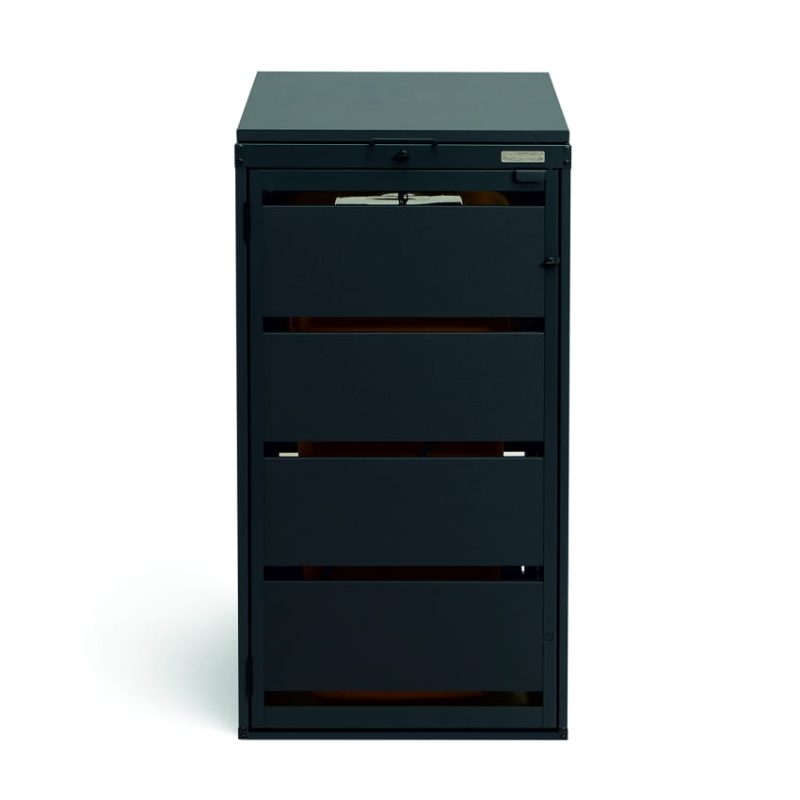 Zabudowa kosza 120L blacha ocynk kolor do wyboru