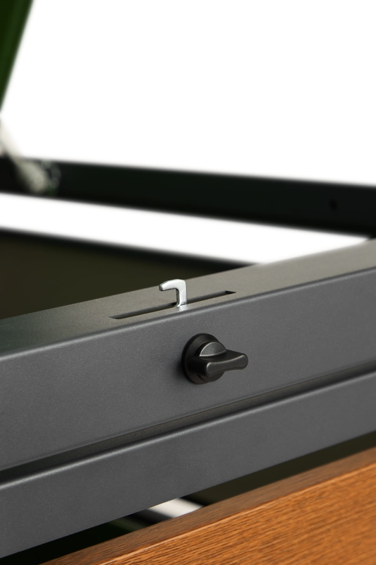 Zabudowa kosza 120L blacha ocynk kolor do wyboru