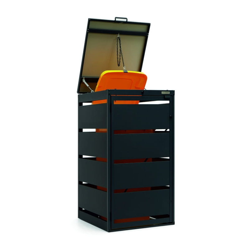 Zabudowa kosza 120L blacha ocynk kolor do wyboru