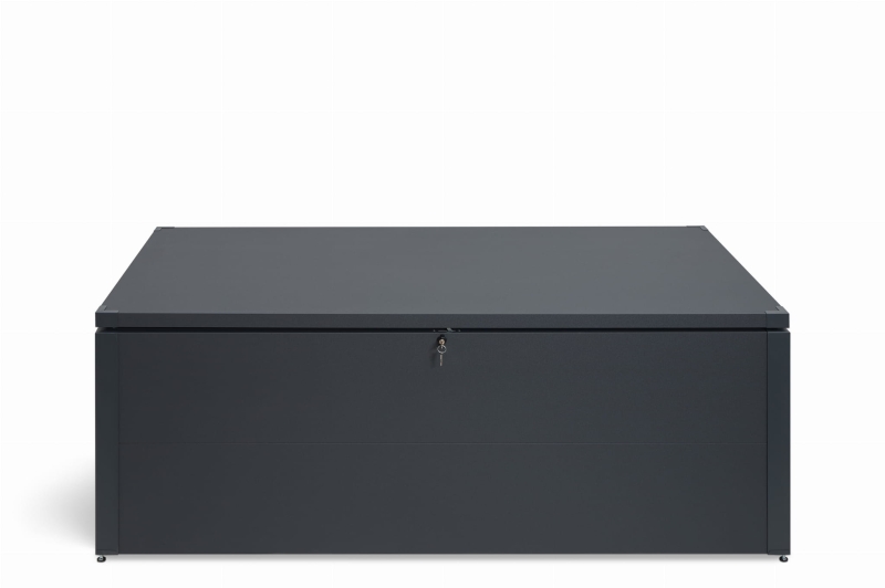 Duża skrzynia tarasowa - antracyt