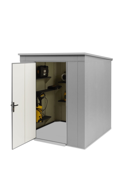 Domek ogrodowy na narzędzia szary