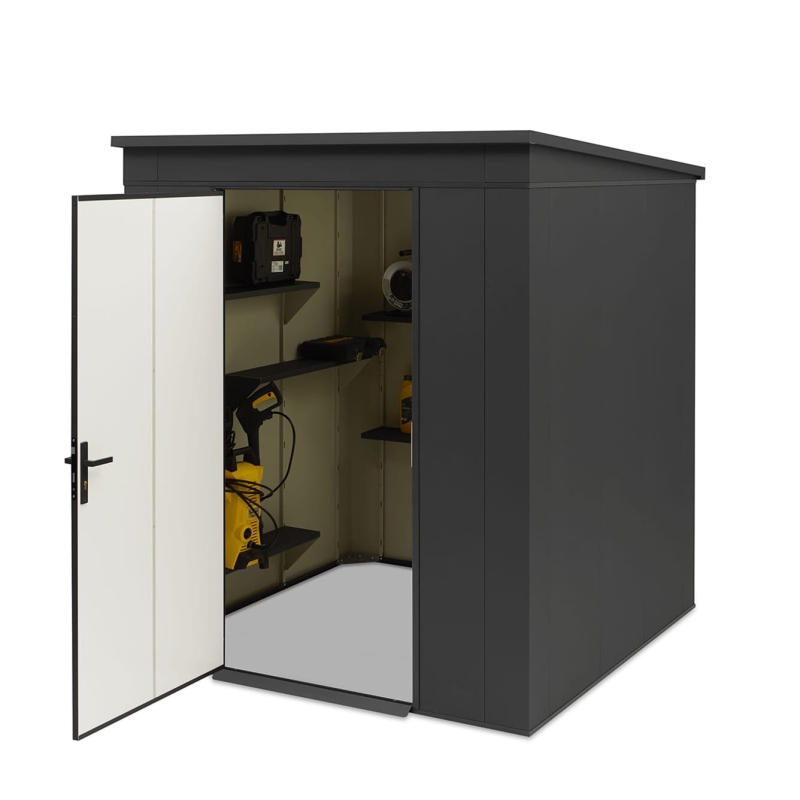Domek ogrodowy na narzędzia antracyt