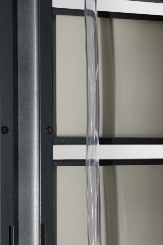 Zabudowa kosza na śmieci z kwietnikiem 120L agro