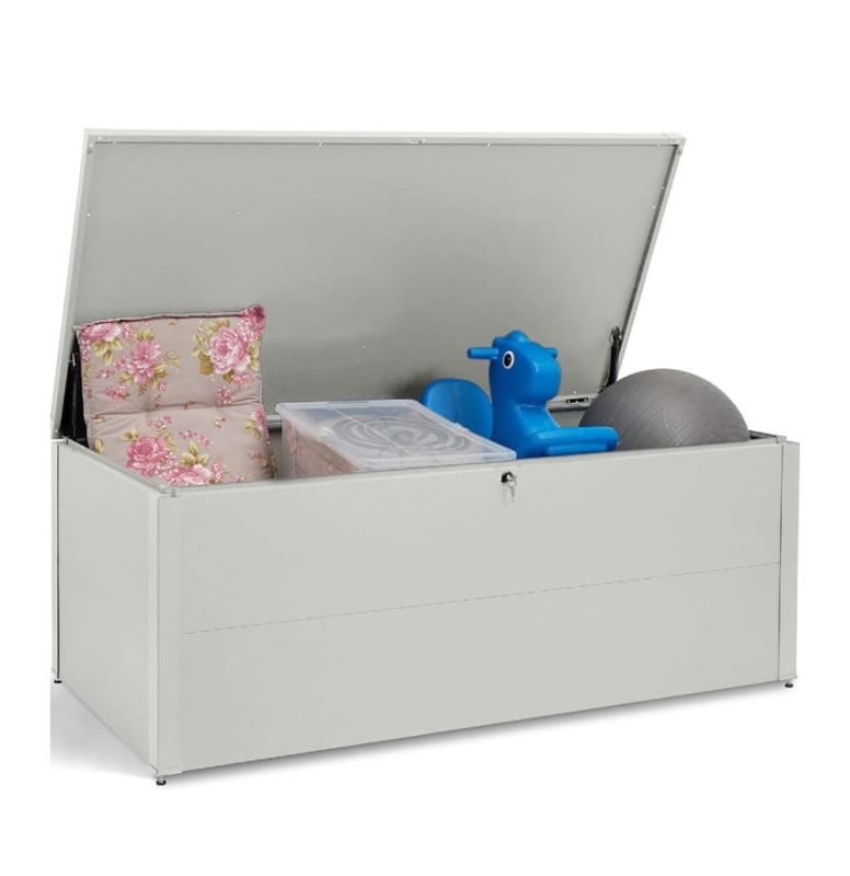 Duża skrzynia tarasowa - biała