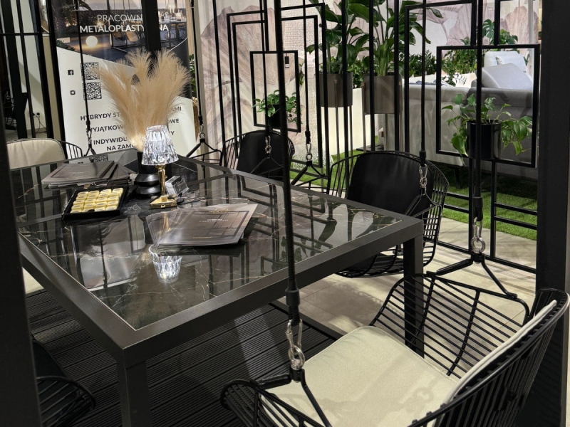 Zestaw ogrodowy 6 osobowy aluminium