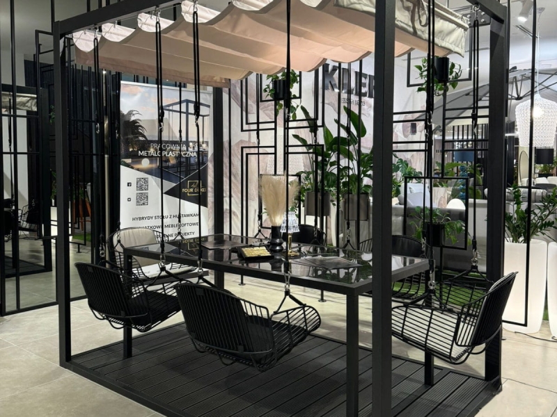 Zestaw ogrodowy 6 osobowy aluminium