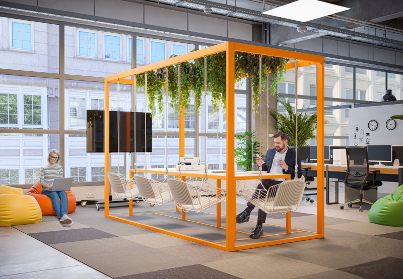 Swing table huśtawka na 8 osób