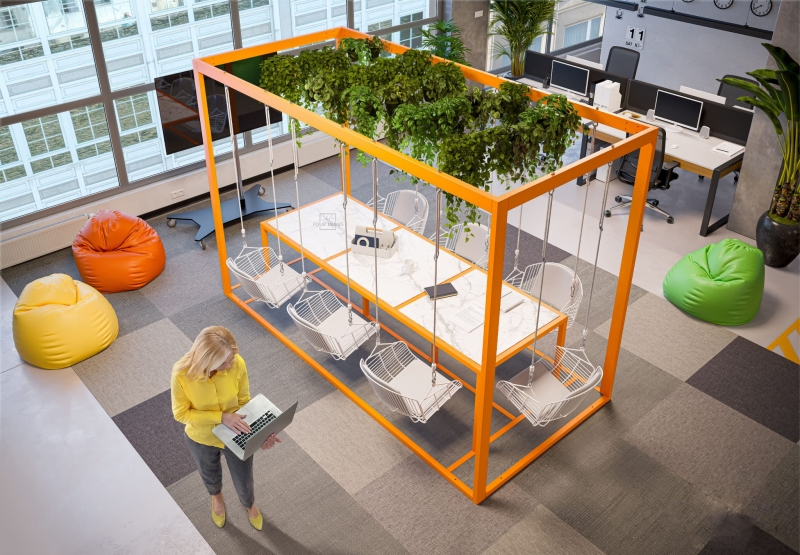 Swing table huśtawka na 8 osób