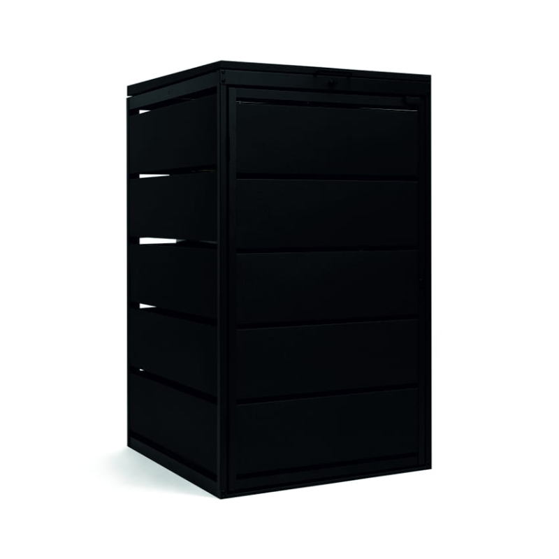 Zabudowa kosza 240L na śmieci z blachy