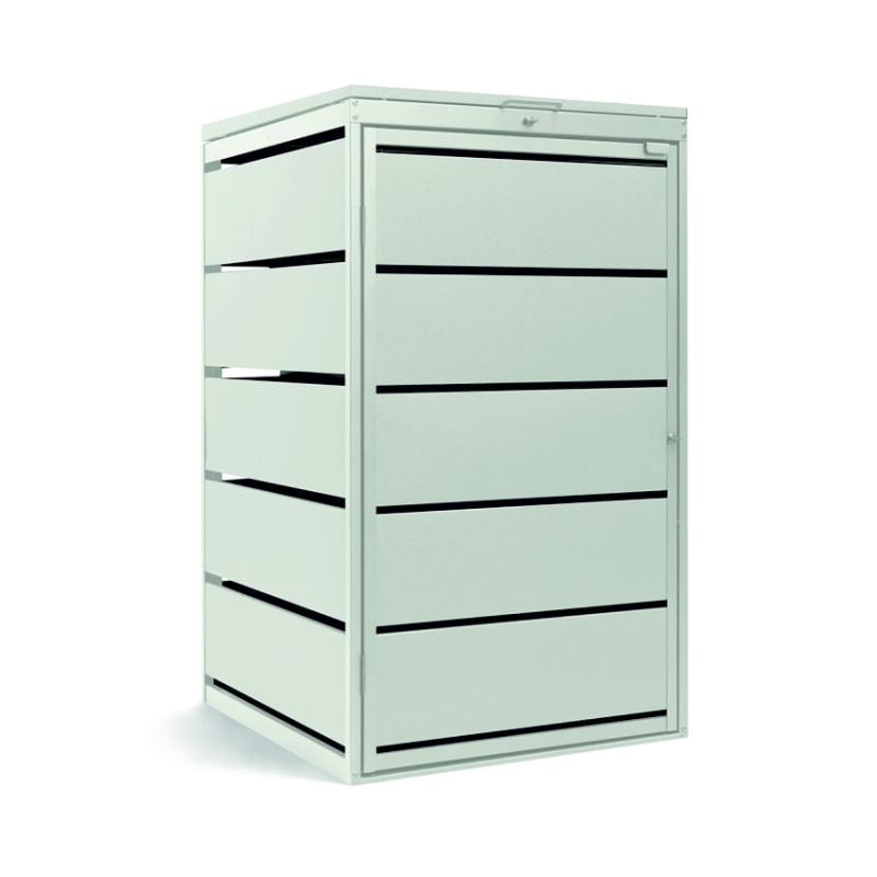 Zabudowa kosza 240L na śmieci z blachy