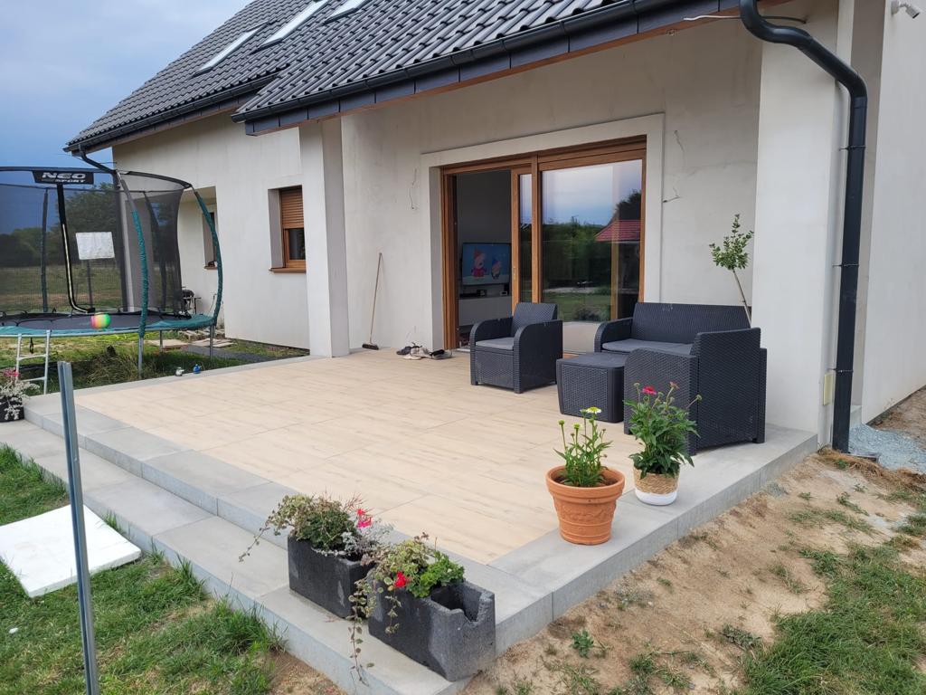 Taras z płyt drewnopodobnych Zoya Suomi Cream